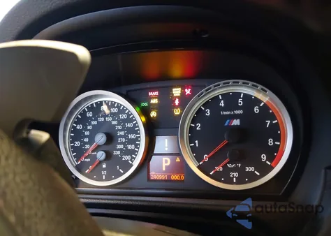 2008 BMW M3 z USA, uszkodzony, nr VIN WBSWL93548P331298